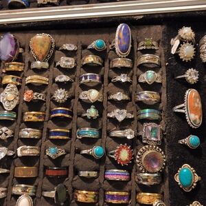 Sterling silver rings